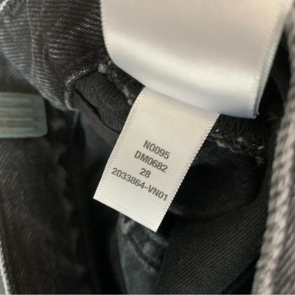 Madewell Denim Mid-Rise Maxi Skirt in Lunar Wash black 28